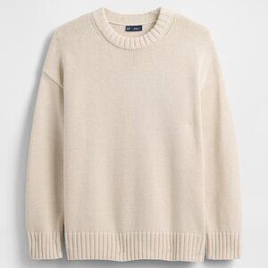 NWT GAP Women’s Cream 100% Cotton Sweater